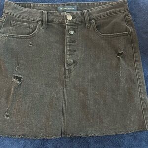 American eagle Jean skirt Black size 8